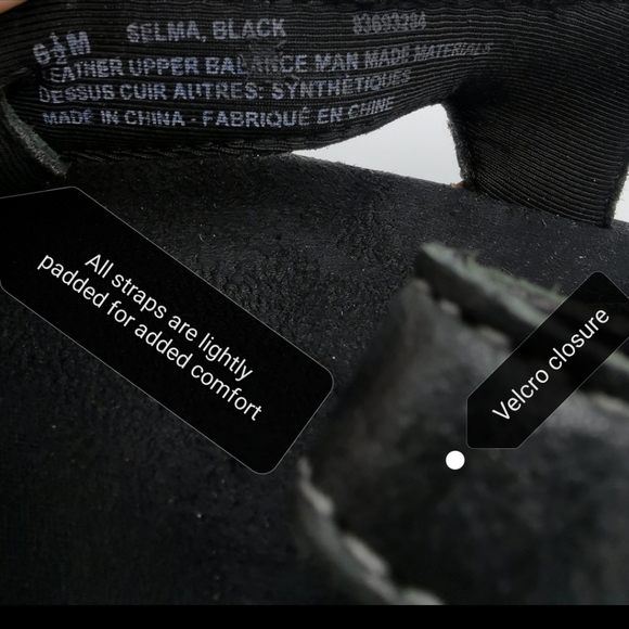 SIZE 6.5M EUROstep Leather Sandals EUC - Picture 4 of 5